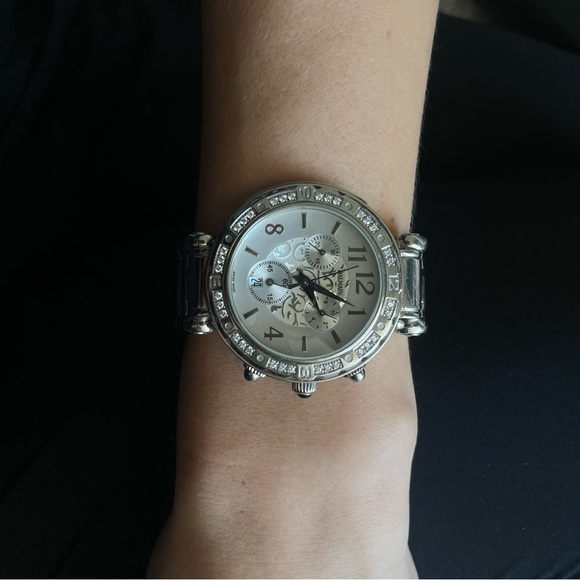 Rare Balmain Chrono Lady diamond watch - Picture 4 of 7